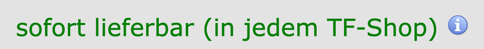Sofort lieferbar - Verfügbarkeitsstatus